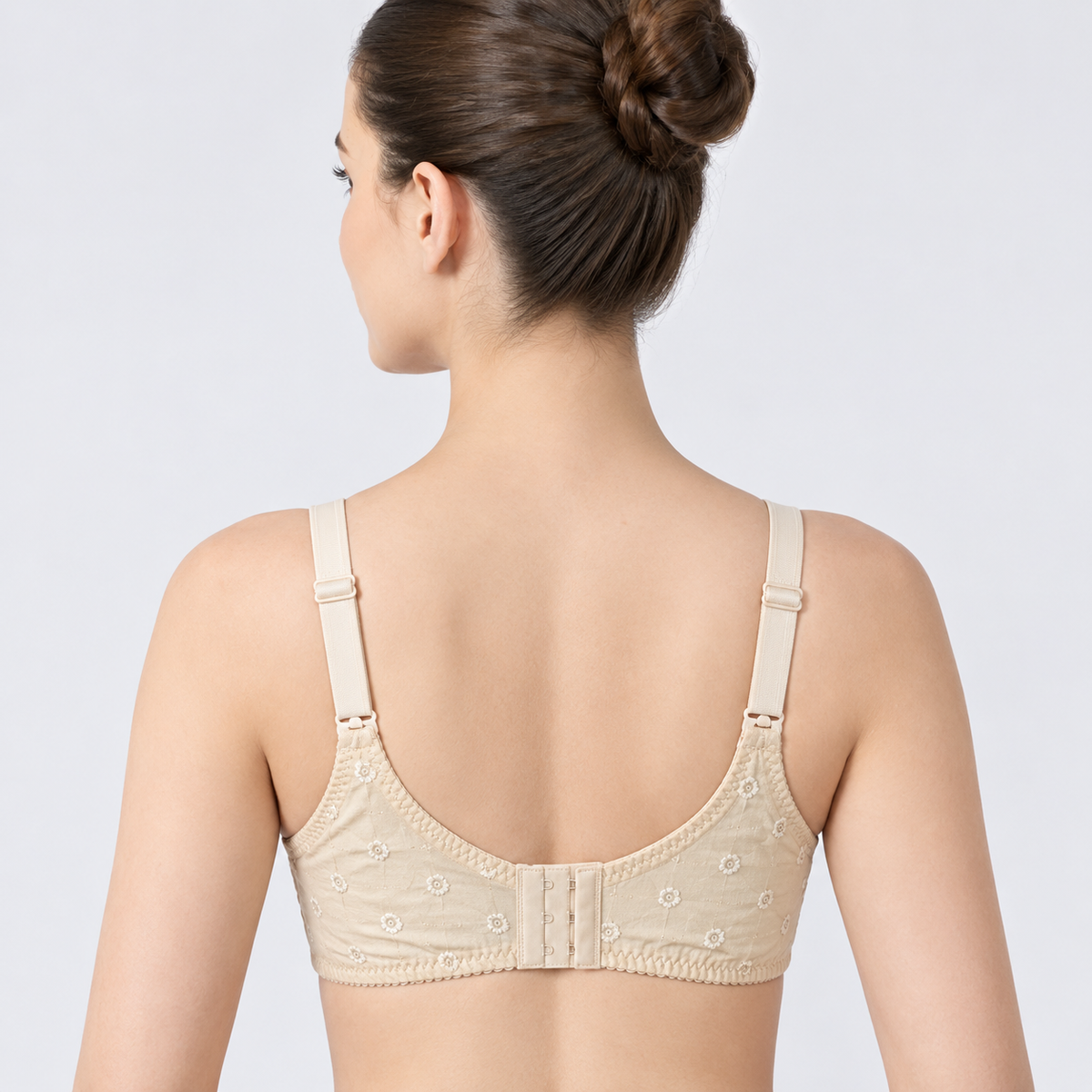 Premium Cotton Everyday Comfort Bra – Full Coverage & Support