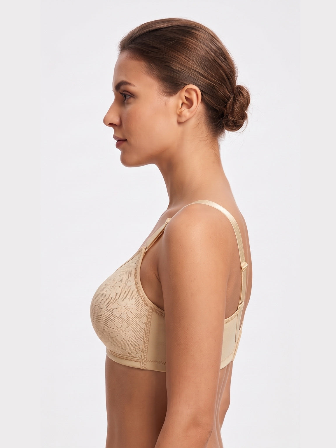 Floral Lace Wire free Bra – Skin