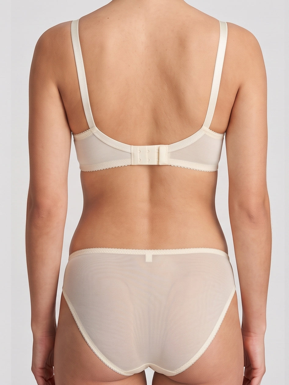 Floral Embroidered Lingerie Set - Skin