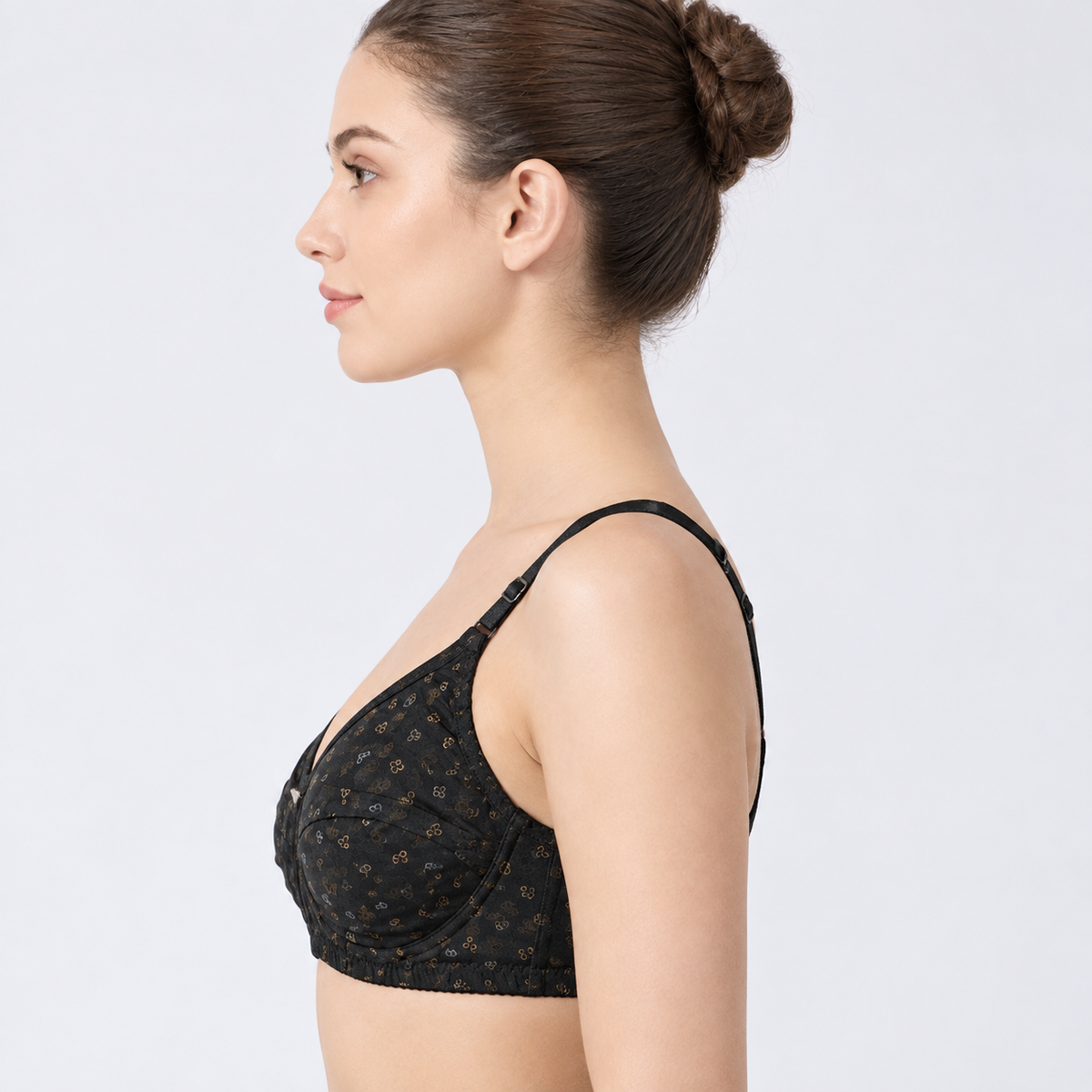 Premium Cotton Everyday Comfort Bra – Full Coverage & Support