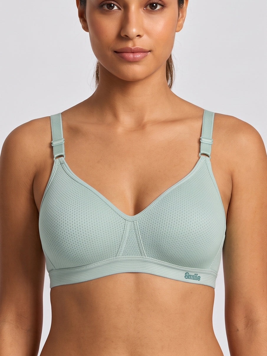 Soft Everyday Wirefree Bra - Mint