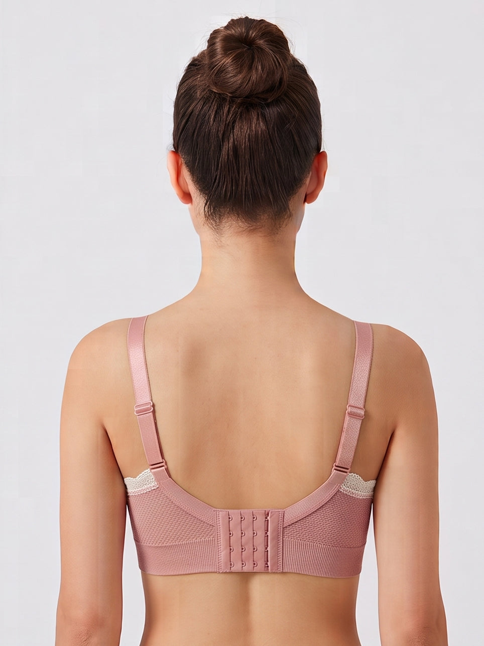 Comfortable Everyday Nursing Bra - Pink